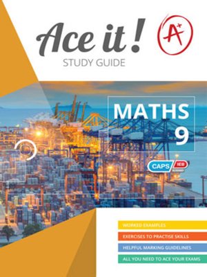 cover image of Ace It! Mathematics Grade 9